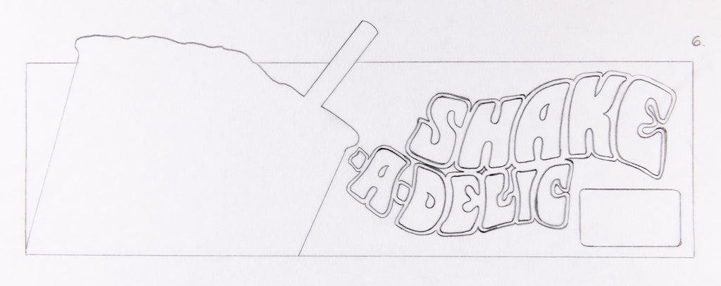 Shake-A-Delic-Psychedelic Lettering