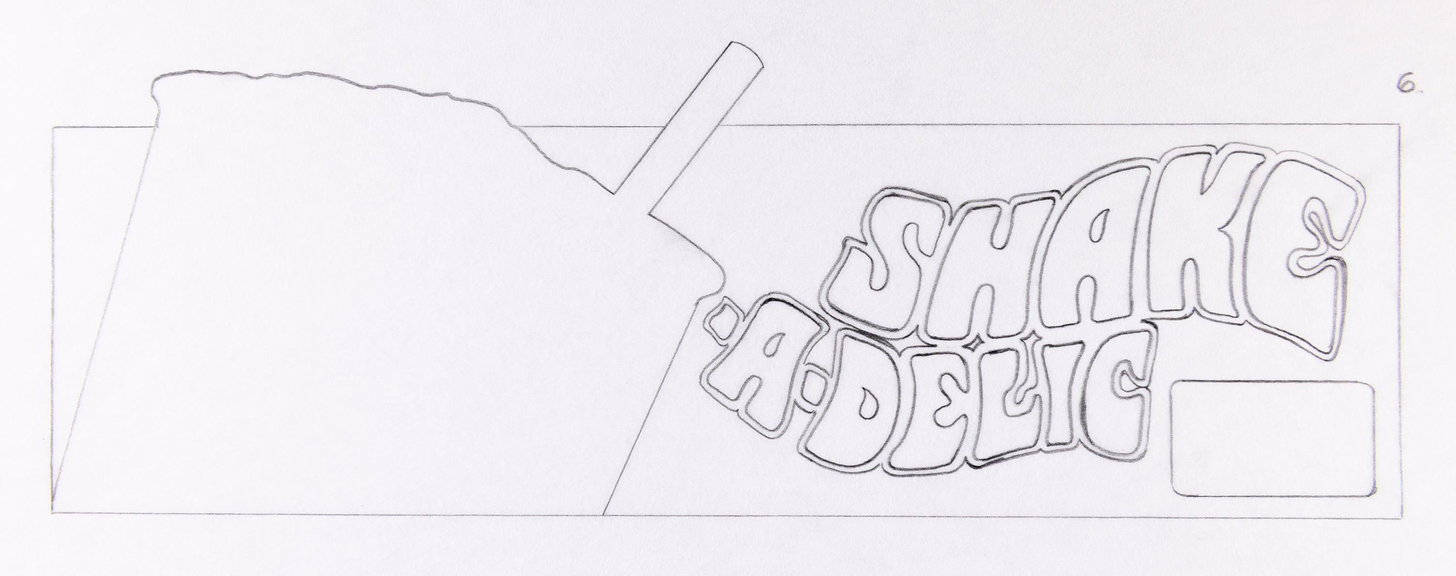 Shake-A-Delic-Psychedelic Lettering