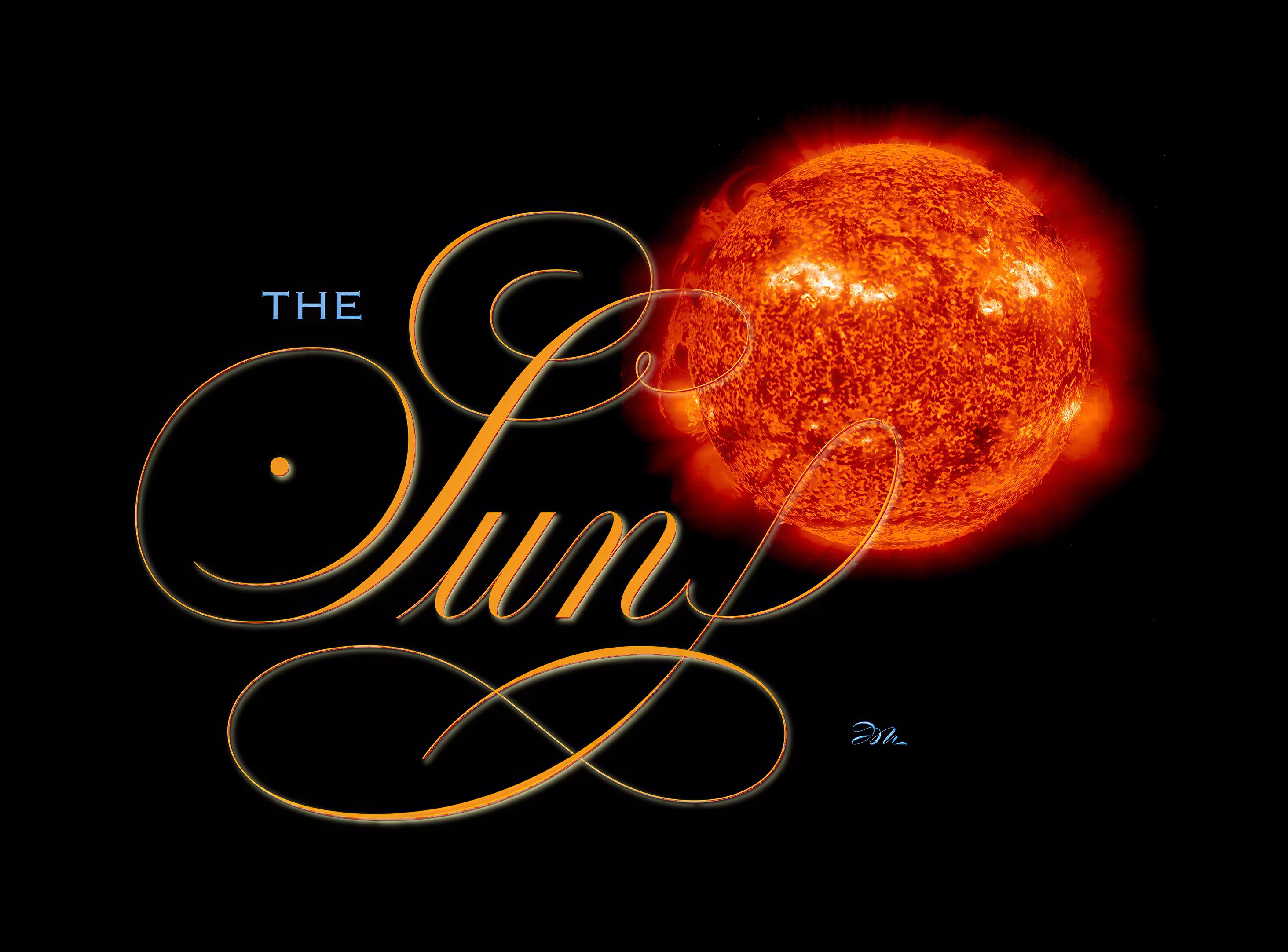 Astronomy - Sun - English Roundhand