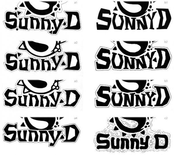 SunnyD logo refinement