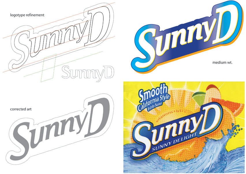 SunnyD logo refinement