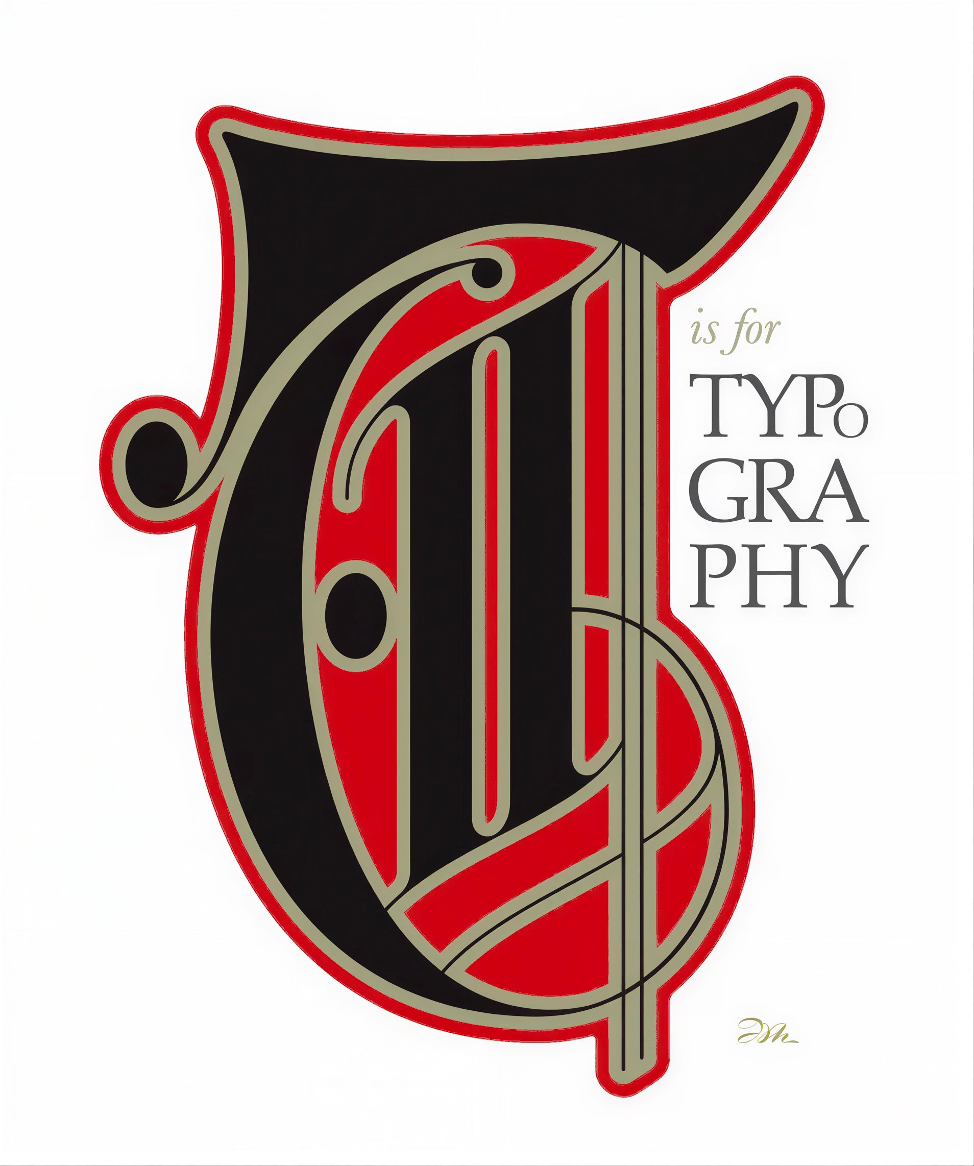 ABCs - "T" is for Typography
