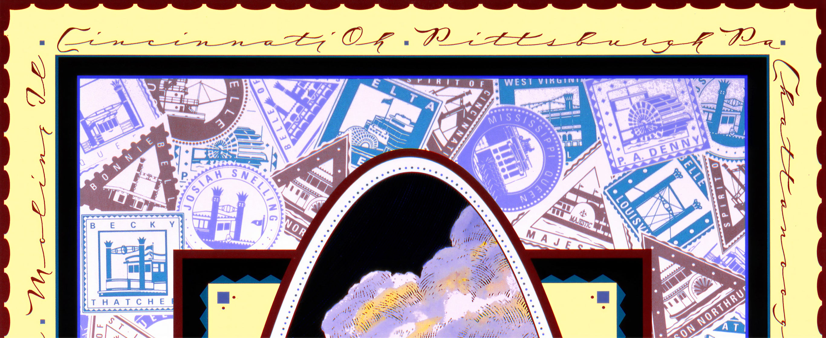 Tallstacks Poster - Original Lettering