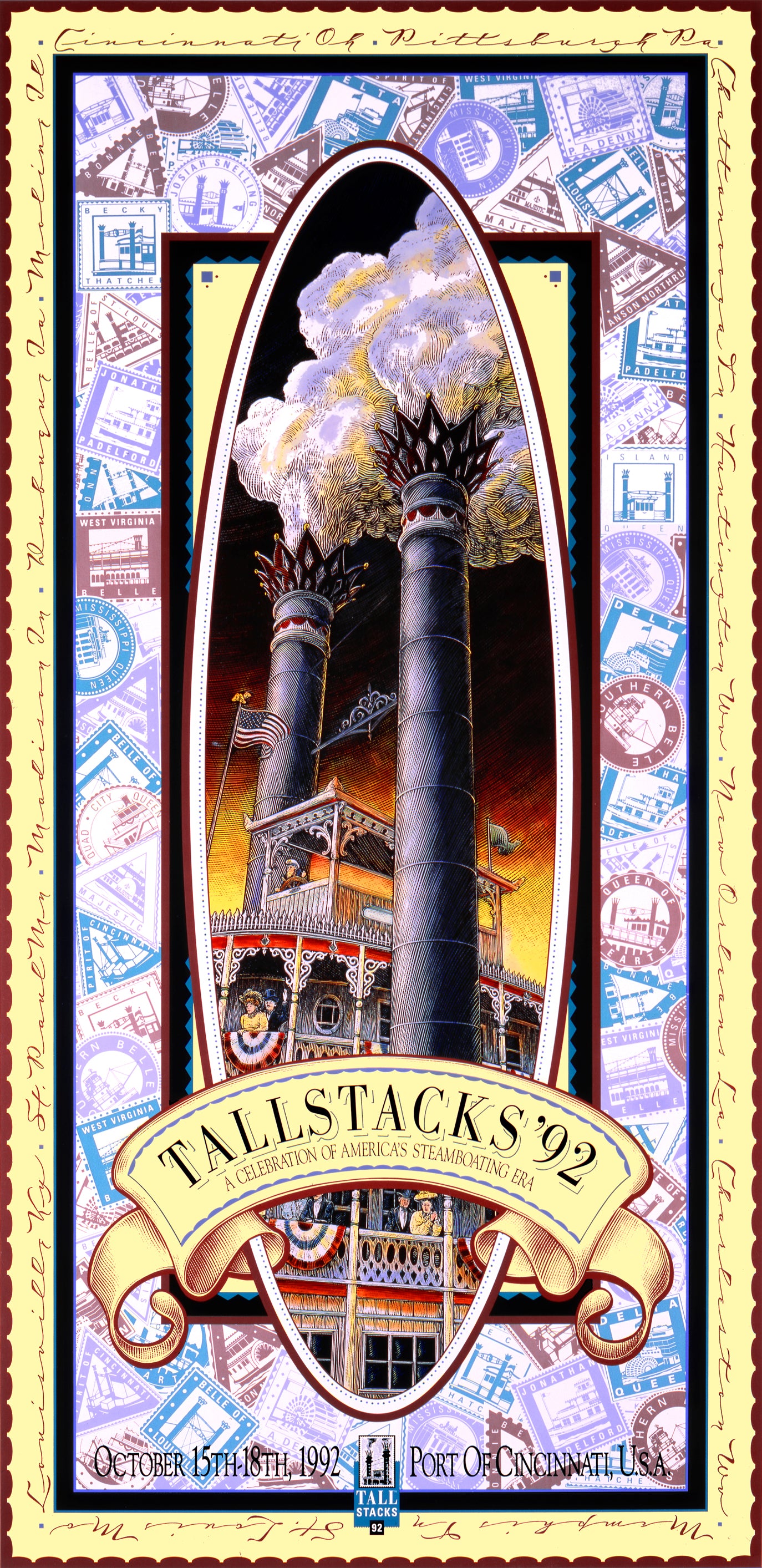 Tallstacks Poster - Original Lettering