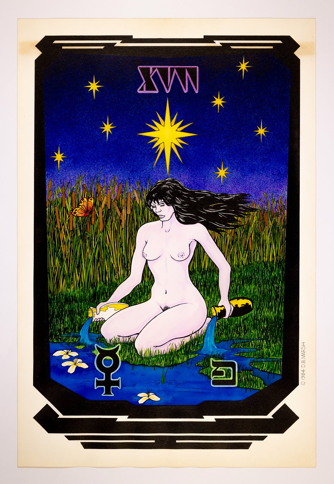 Tarot Card - Star - XVII