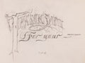 Thank You - Lignomorphic pencil
