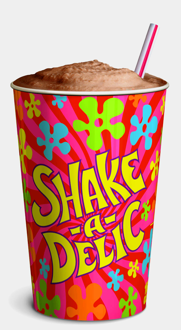 Shake-A-Delic-Psychedelic Lettering