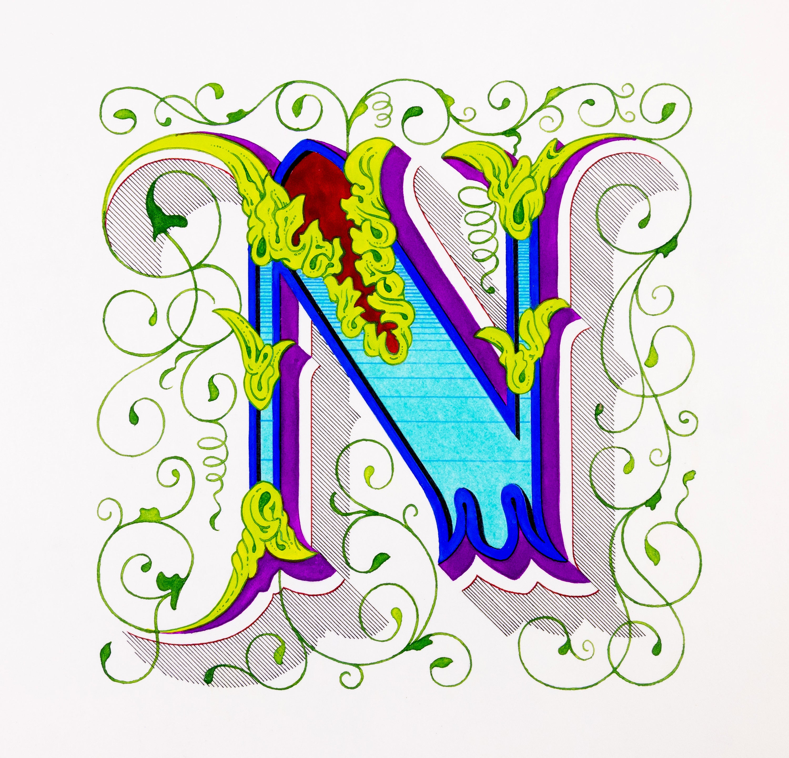 Victorian "N"