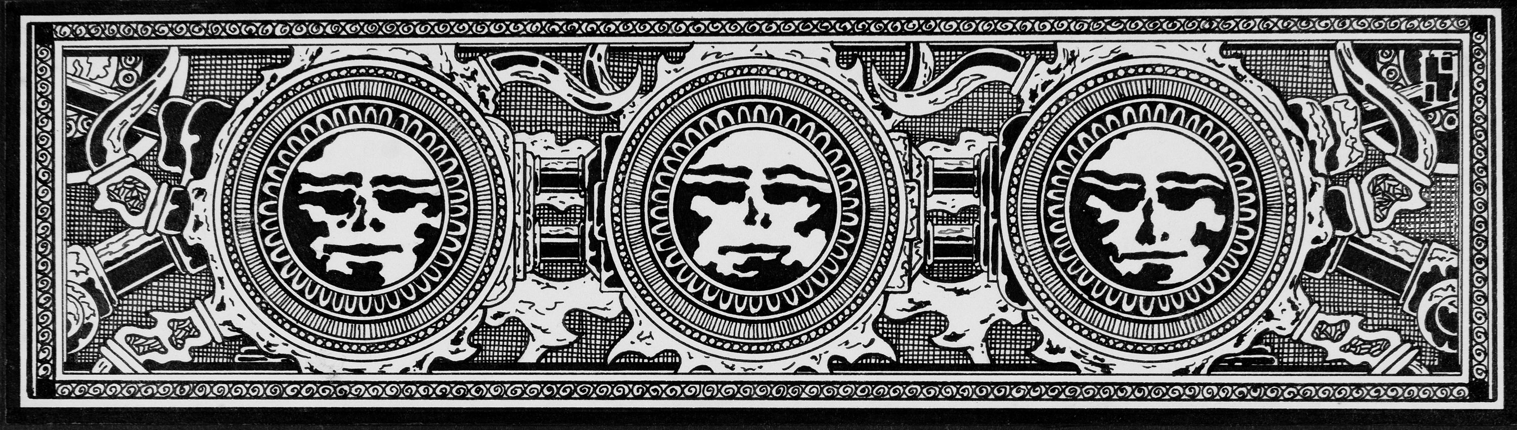 WAIF Spot Illustrations - Pen & Ink