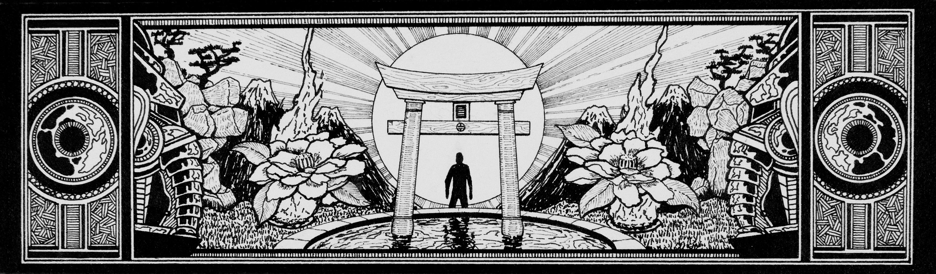 WAIF Spot Illustrations - Pen & Ink