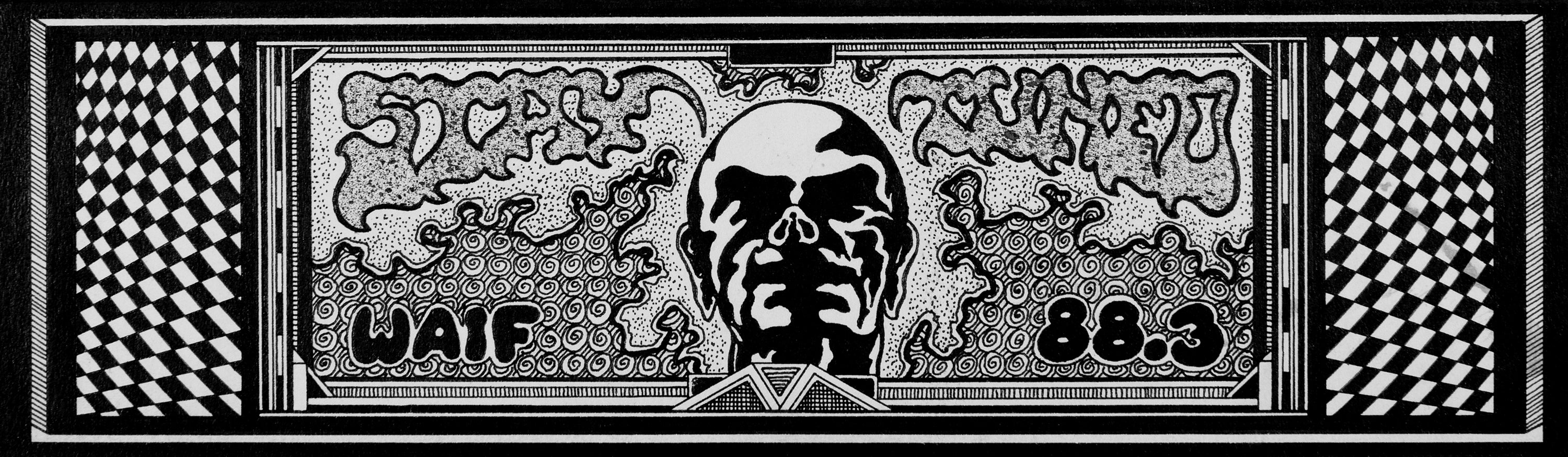 WAIF Spot Illustrations - Pen & Ink