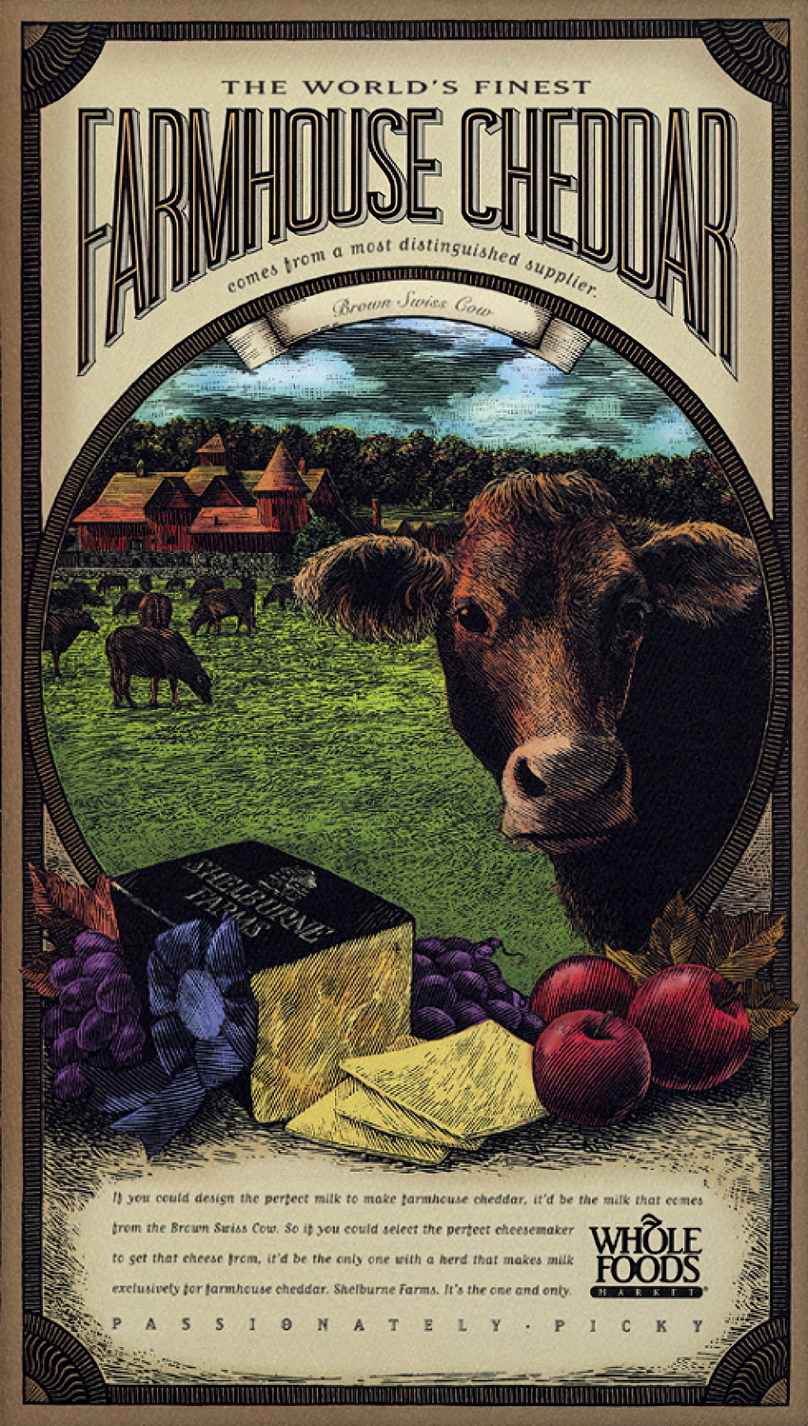 Whole Foods -  Cheddar poster