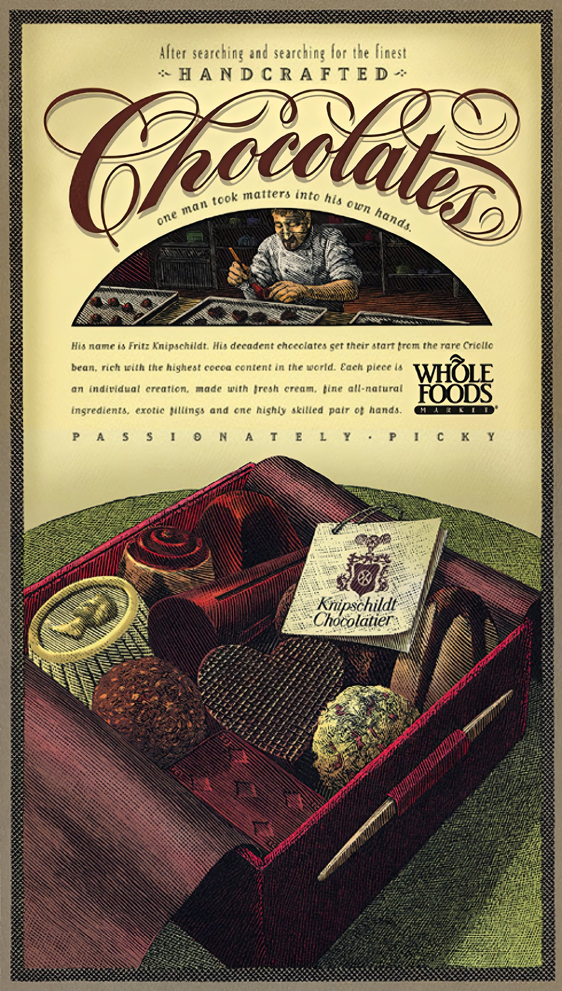 Whole Foods -  Chocolate poster