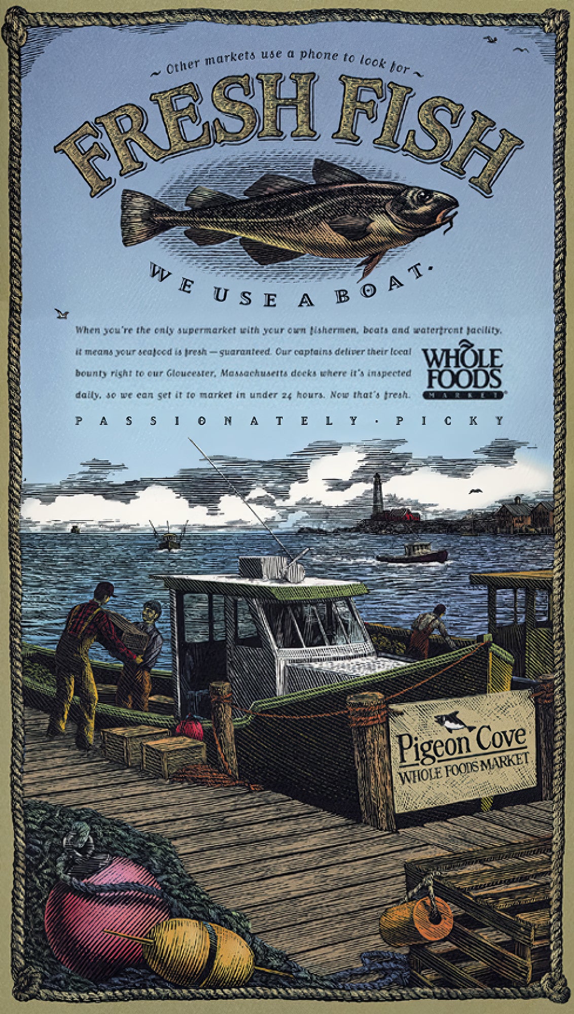 Whole Foods -  Fish poster