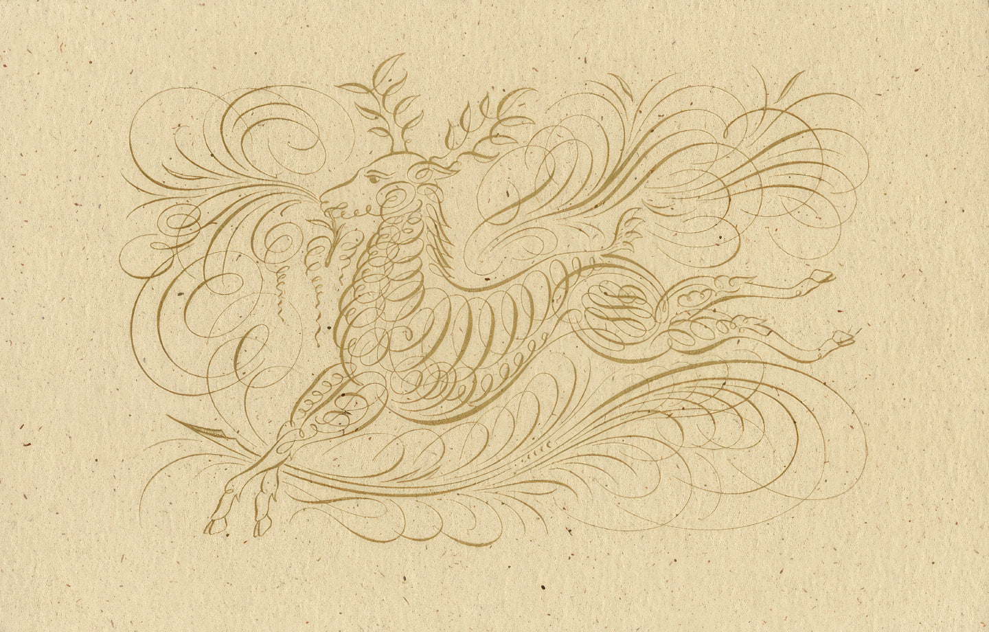 Zoomorphic Offhand - Stag