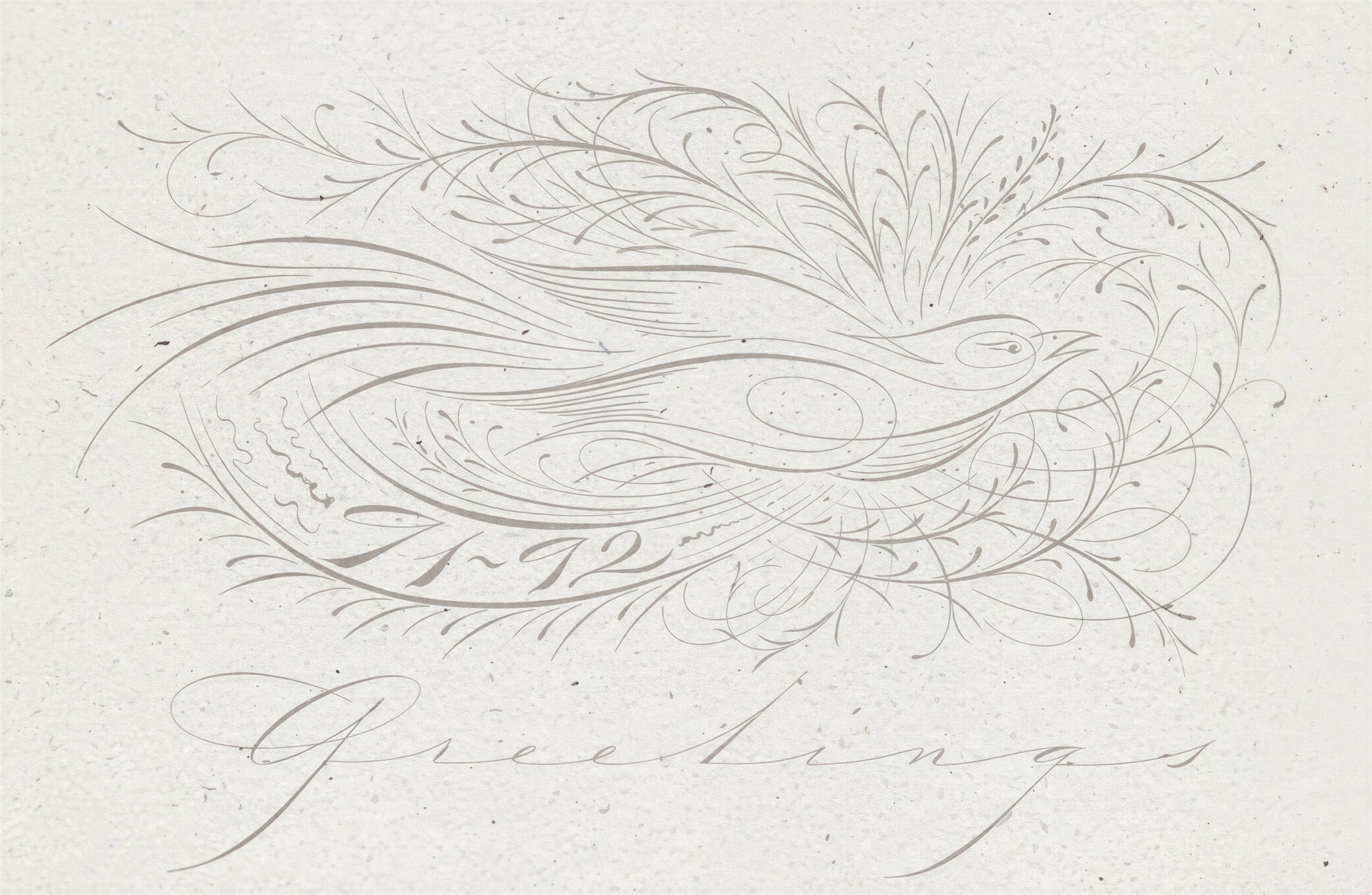 Zoomorphic Offhand - Holiday Bird