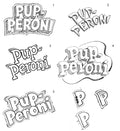 Pup-Peroni logo concepts